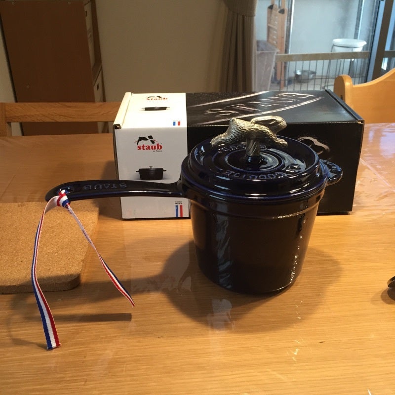 STAUB XO ソースパン 14cm ダークブルー | 鍋とかワンコとか。