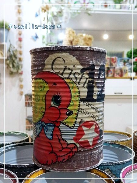 私が作る私らしいリメイク缶(*＾皿＾*) | ＊vanilla-days＊