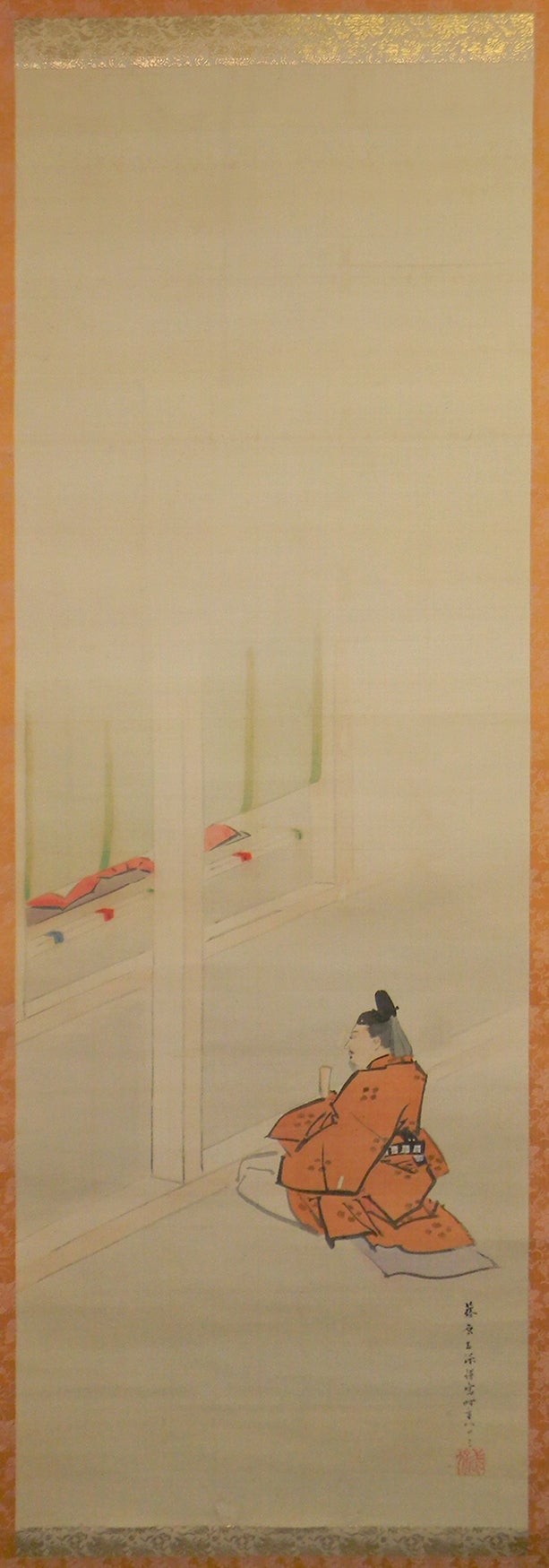 菊池容斎 奏聞清麻呂神勅之図：掛軸 | 野崎淳之介 『玉石混淆 美術館