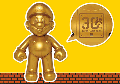 スーパーマリオ30周年 ビッグアクションフィギュア ゴールドマリオ