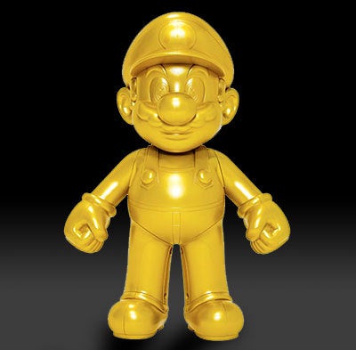 スーパーマリオ30周年 ビッグアクションフィギュア ゴールドマリオ