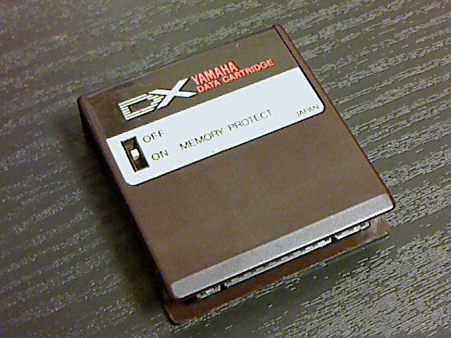 YAMAHA「DX7」のRAMカートリッジをGET♪ | NOZ's Stylish Sound♪