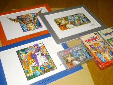 鳥山明先生のドラクエ複製原稿が届く！ | イマダファミコンboom