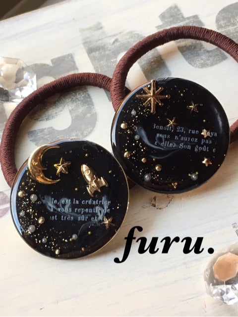 レジンヘアゴムを制作するコツ | furu道具にっき～大好きな海のレジン