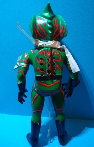 ☆仮面ライダーアマゾン 当時もの マスダヤ（増田屋）トーキングソフビ