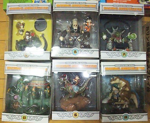 鳥山明先生のイラストフィギュア ドラゴンボールミュージアム