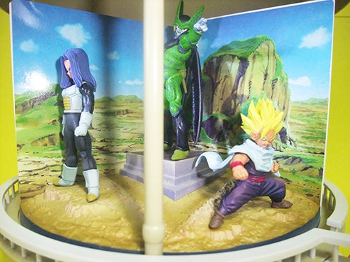 ドラゴンボールのDVD特典ジオラマフィギュアと天下一武道会ジオラマ