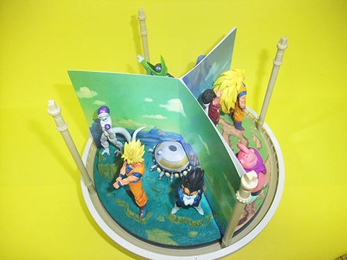 ドラゴンボールのDVD特典ジオラマフィギュアと天下一武道会ジオラマ