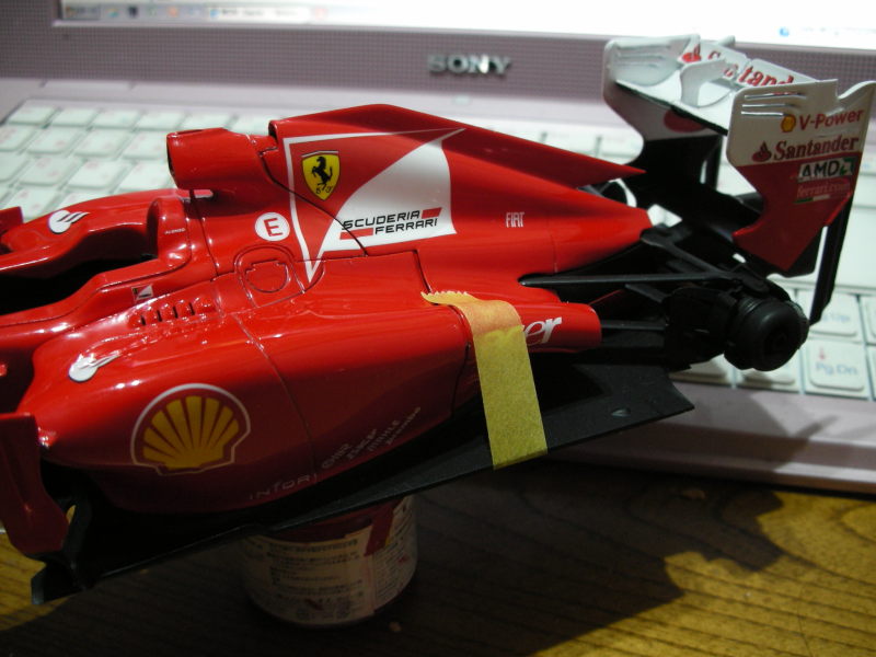 1/20フェラーリF2012の製作⑤ラスト | みったんのF1だよっ！お気軽