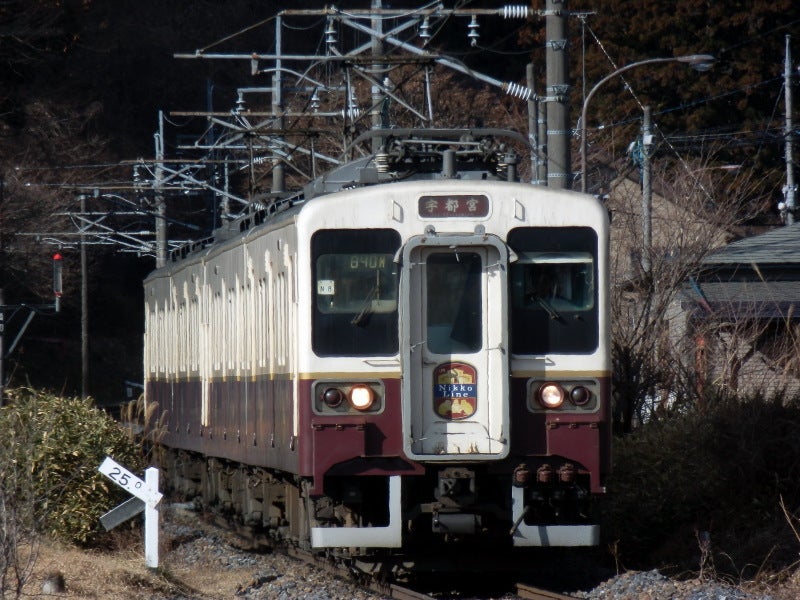 日光線 107系 側面方向幕 行先幕 N-1編成 クモハ107-1 国鉄165系 日