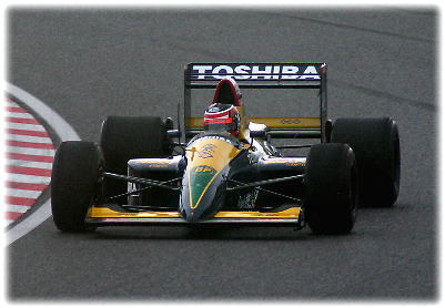 90年日本GPが蘇る 亜久里選手のラルース・ローラLC90再び 鈴鹿ファン