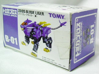 トミカブロス ゾイド ブレードライガー 青／赤（トミー） | 玩具画像を