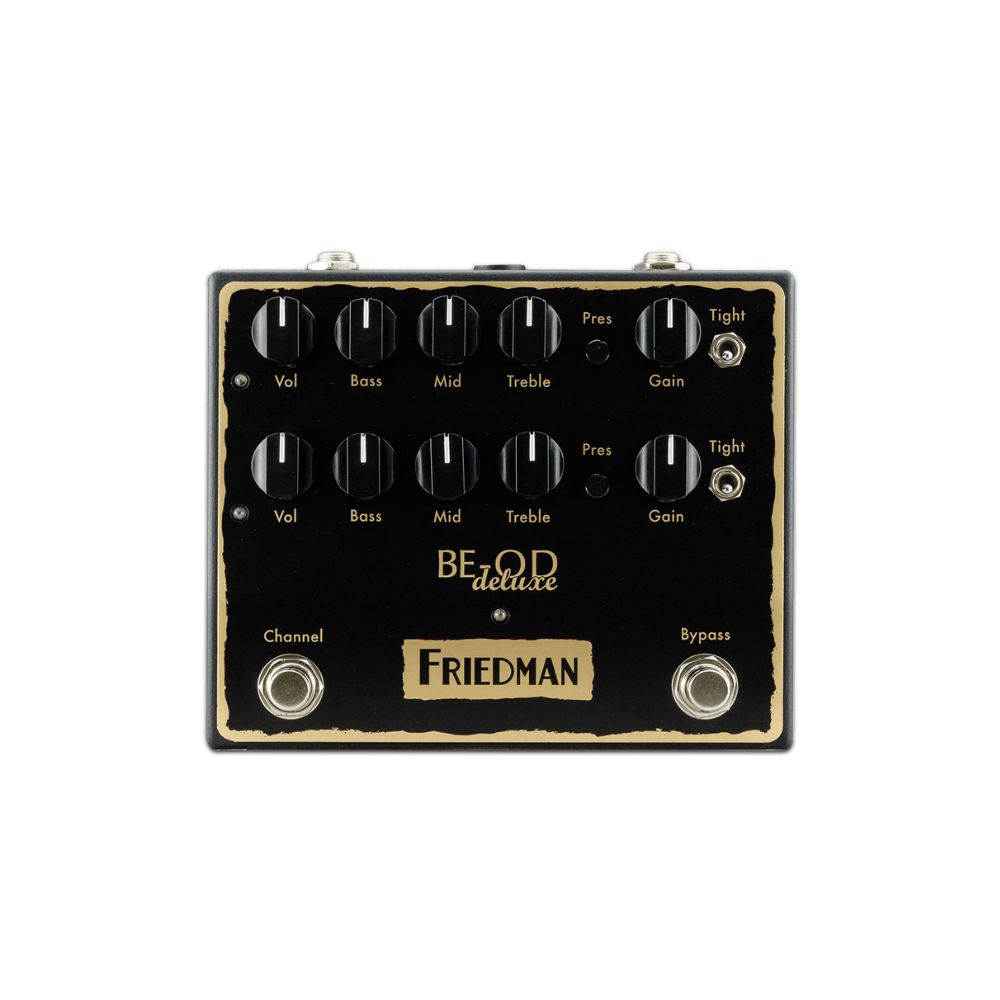 Friedman BE-OD Deluxe Dual Overdrive Pedal – Stompbox.in