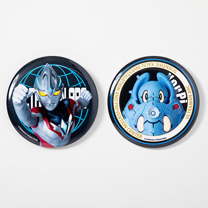 缶バッジセット ウルトラマンアーク＆ユピー – TSUBURAYA STORE ONLINE