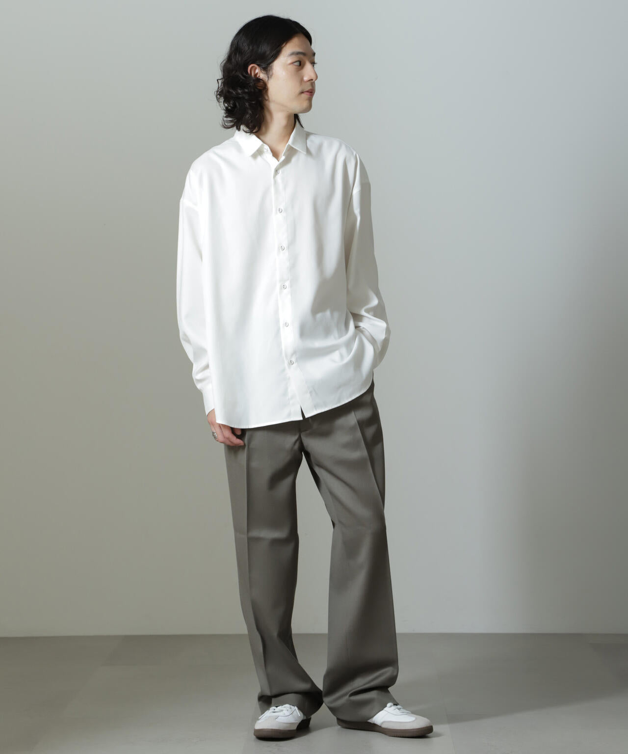 benine 9 / ウールツイル2タックスラックス