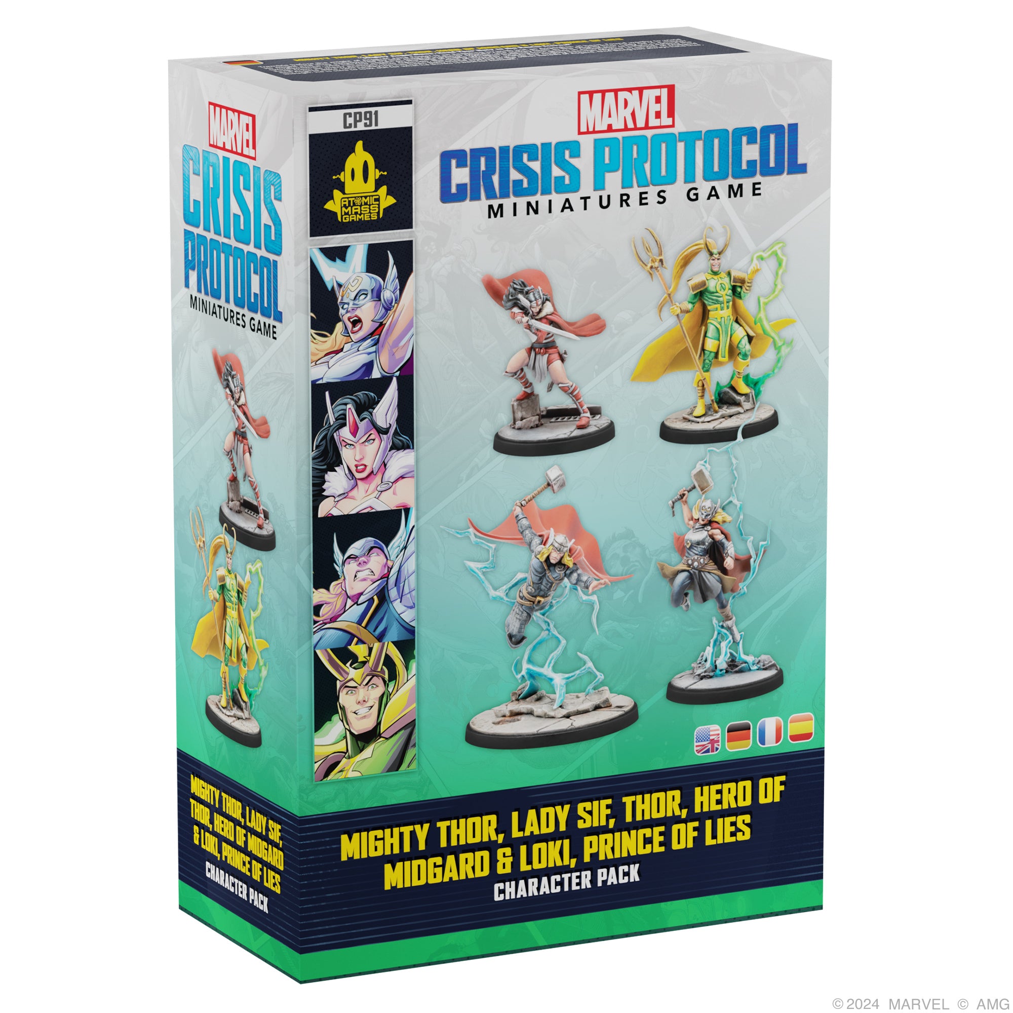 Marvel: Crisis Protocol – Mighty Thor, Lady Sif, Thor, Hero of