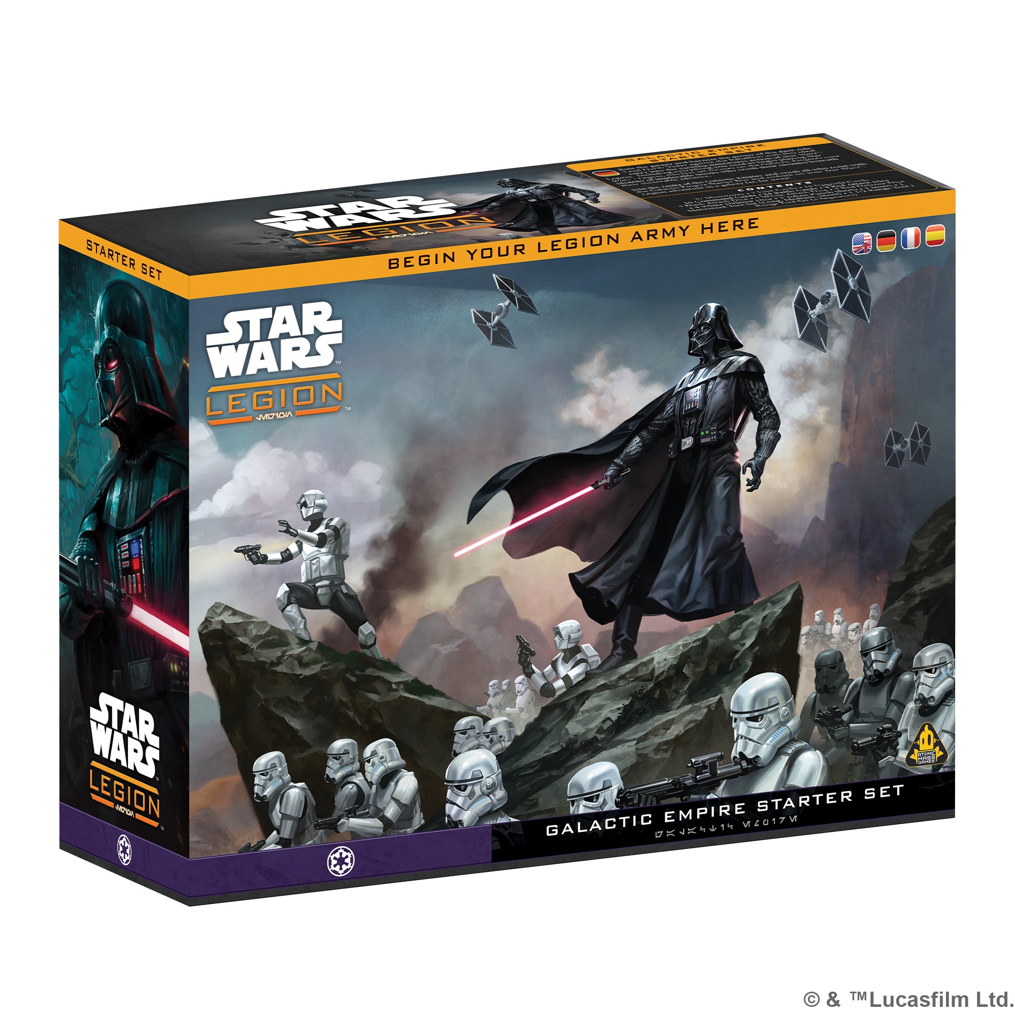 Star Wars: Legion – Galactic Empire Starter Set – Asmodee North