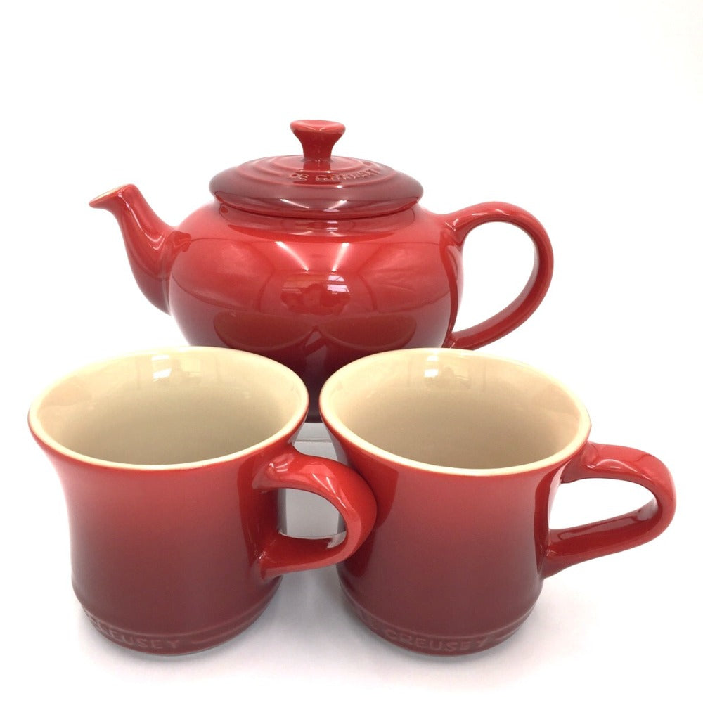 Le Creuset (ル・クルーゼ) 食器 ティーポットセット ティーポット1