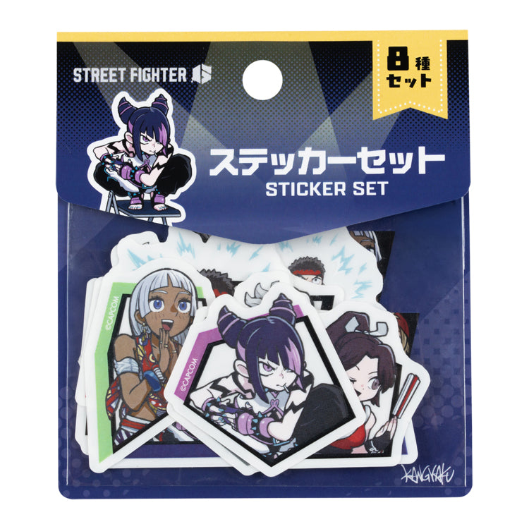 ストリートファイター クリアステッカーセット (ストリートファイター6