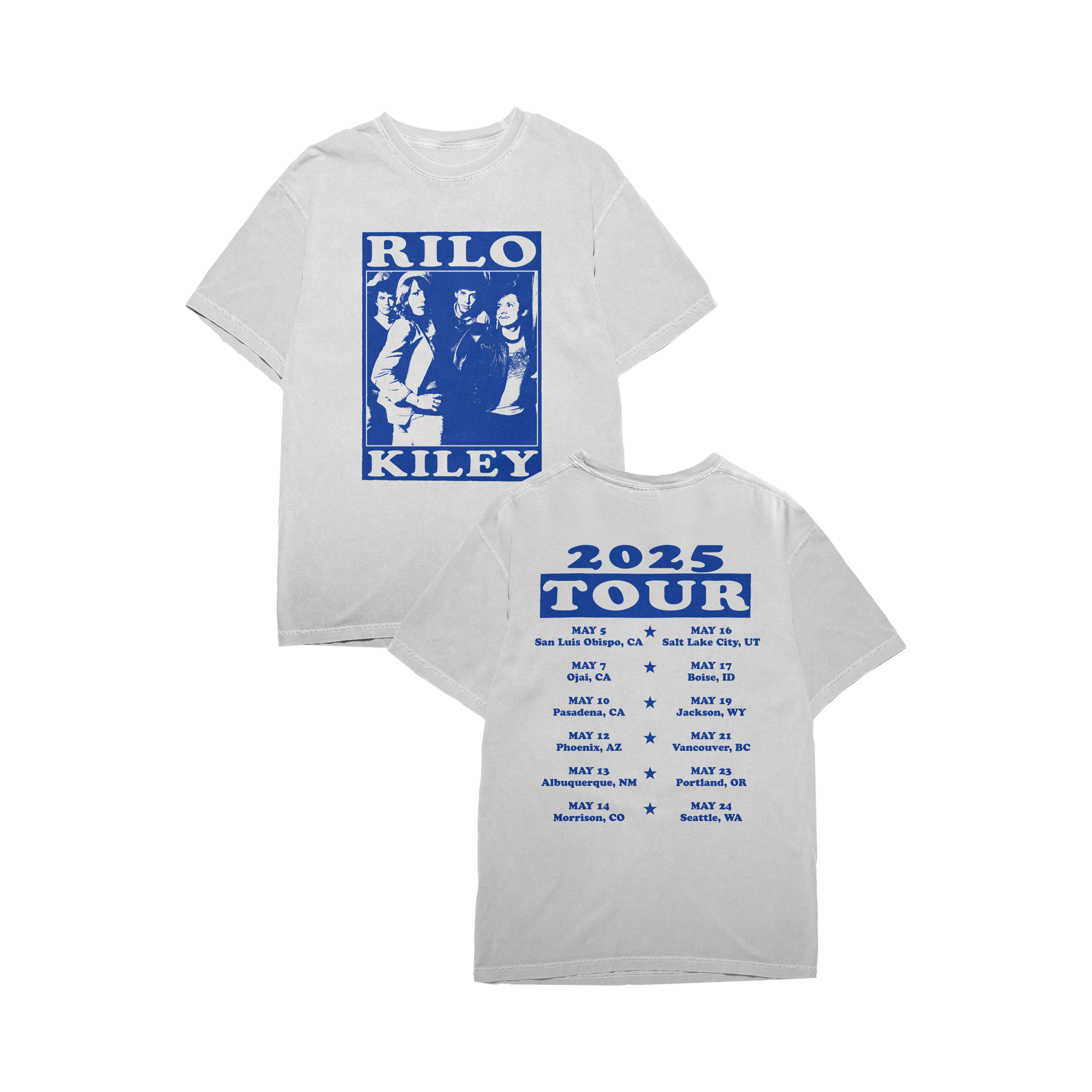 Photocopied May 2025 Tour T-Shirt – Rilo Kiley