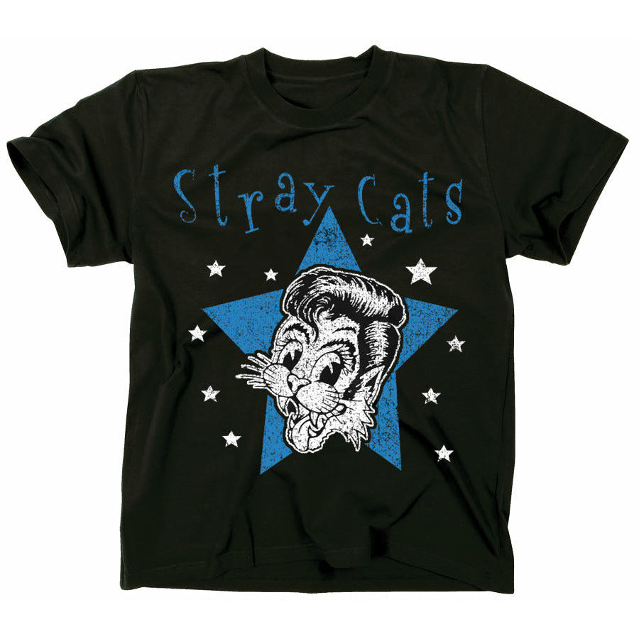Stray Cats - Star Cat T-Shirt – The Stray Cats