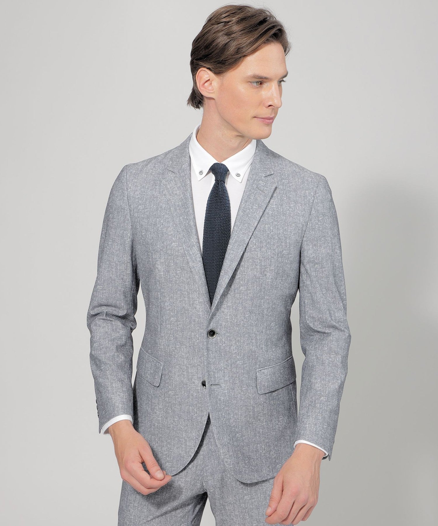 セットアップ】トリコットツイルプリントジャケット(ジャケット