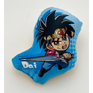 ダイの大冒険】ダイカットミニクッション ダイ＆ゴメちゃん: 雑貨