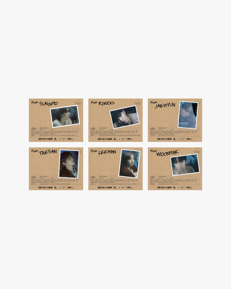 Get BOYNEXTDOOR's 1st Mini Album [WHY..] (Letter Ver.) Now!