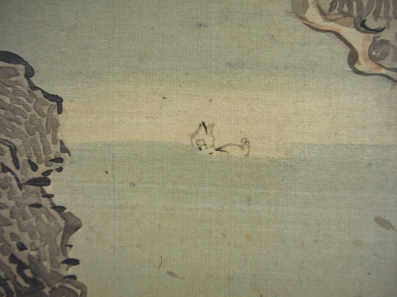 骨董水妖｜池大雅筆 蘭亭曲水図