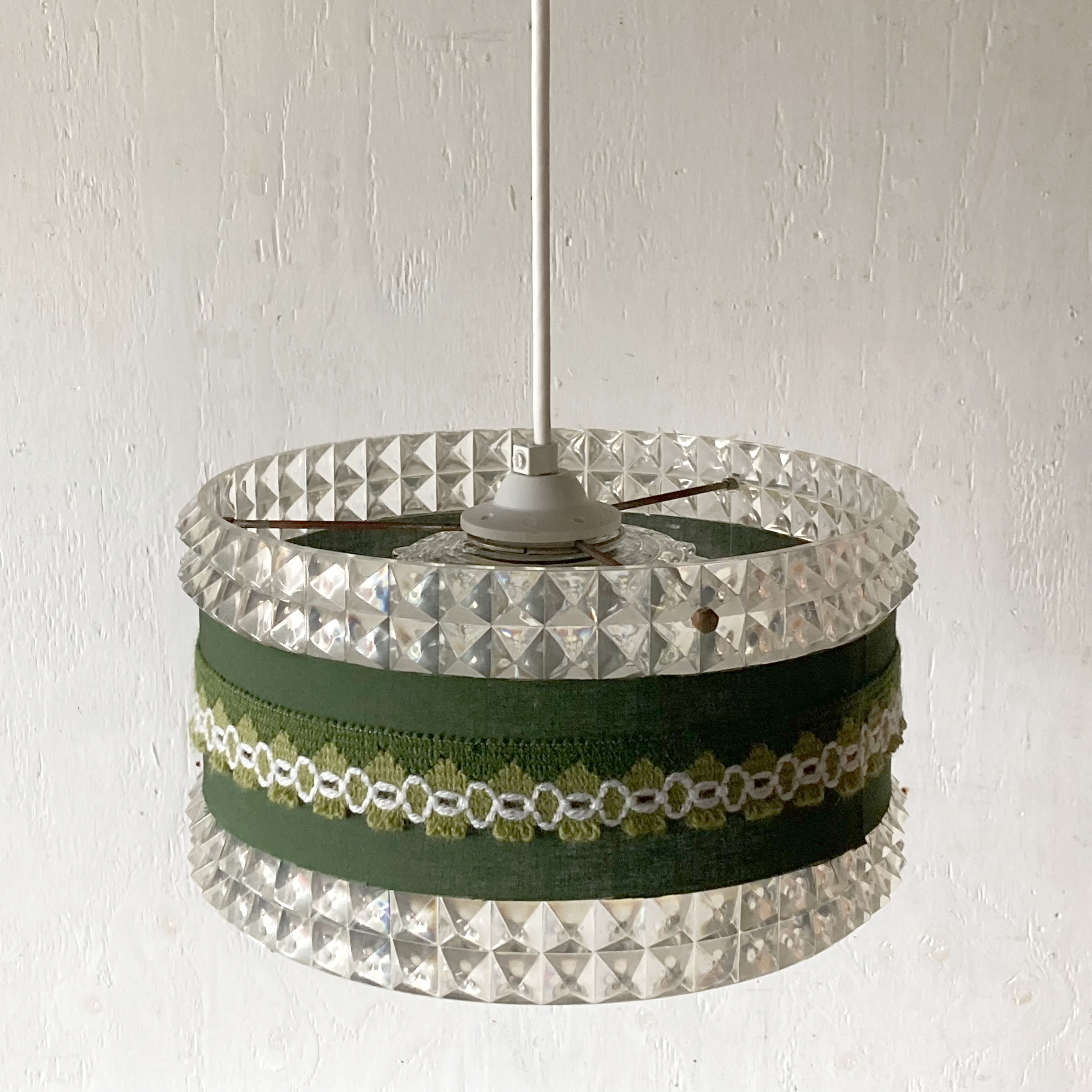 ヴィンテージ レトロポップ ペンダントランプ 照明 70年代 スペースエイジ