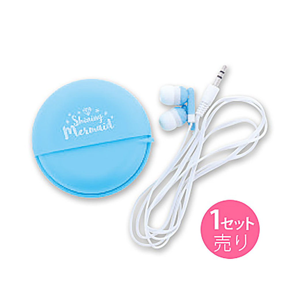 ブルーイヤホンケースとイヤホン／1セット売り – SUNHOSEKI