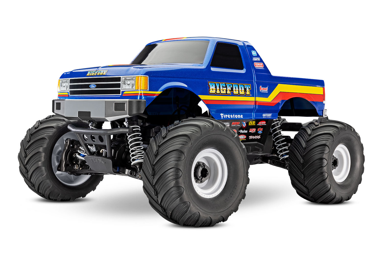 67134-4 Traxxas Bigfoot® 4X4 Monster Truck – BL-2s Brushless Ready