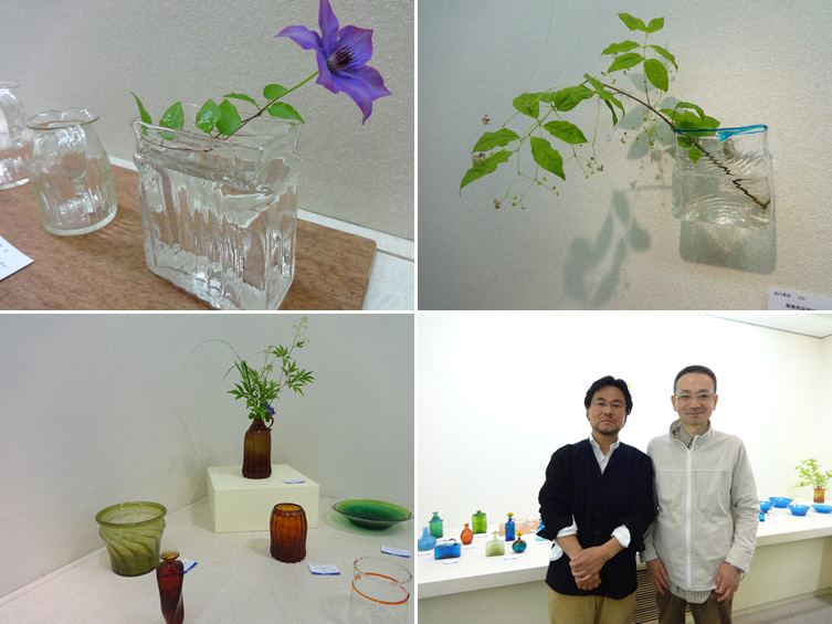 旬菜蔵: 西川孝次 吹きガラス展