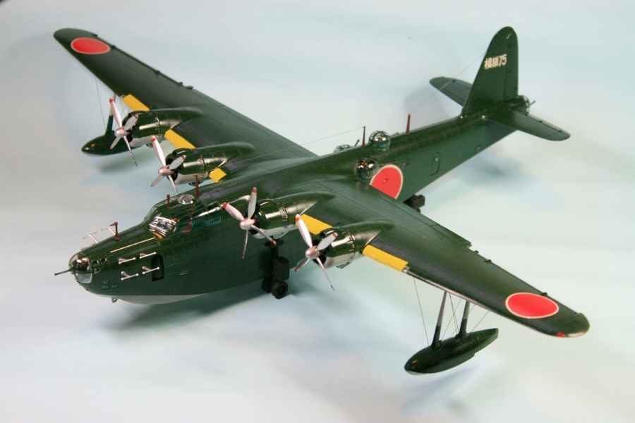 水色の空の果てに 二式大艇 （ハセガワ1/72): 艦艇模型製作など