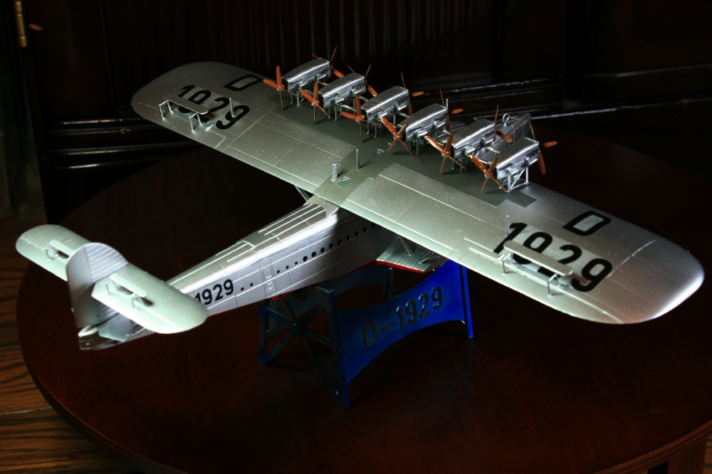 巨人飛行艇 ドルニエ Do x 完成: 艦艇模型製作など