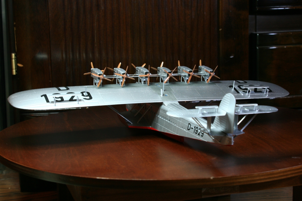 巨人飛行艇 ドルニエ Do x 完成: 艦艇模型製作など