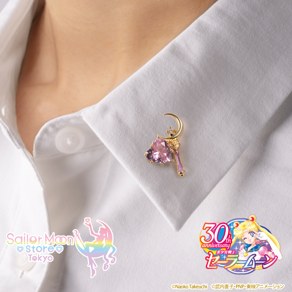 ストアオリジナル タックピン ：美少女戦士セーラームーン 30周年