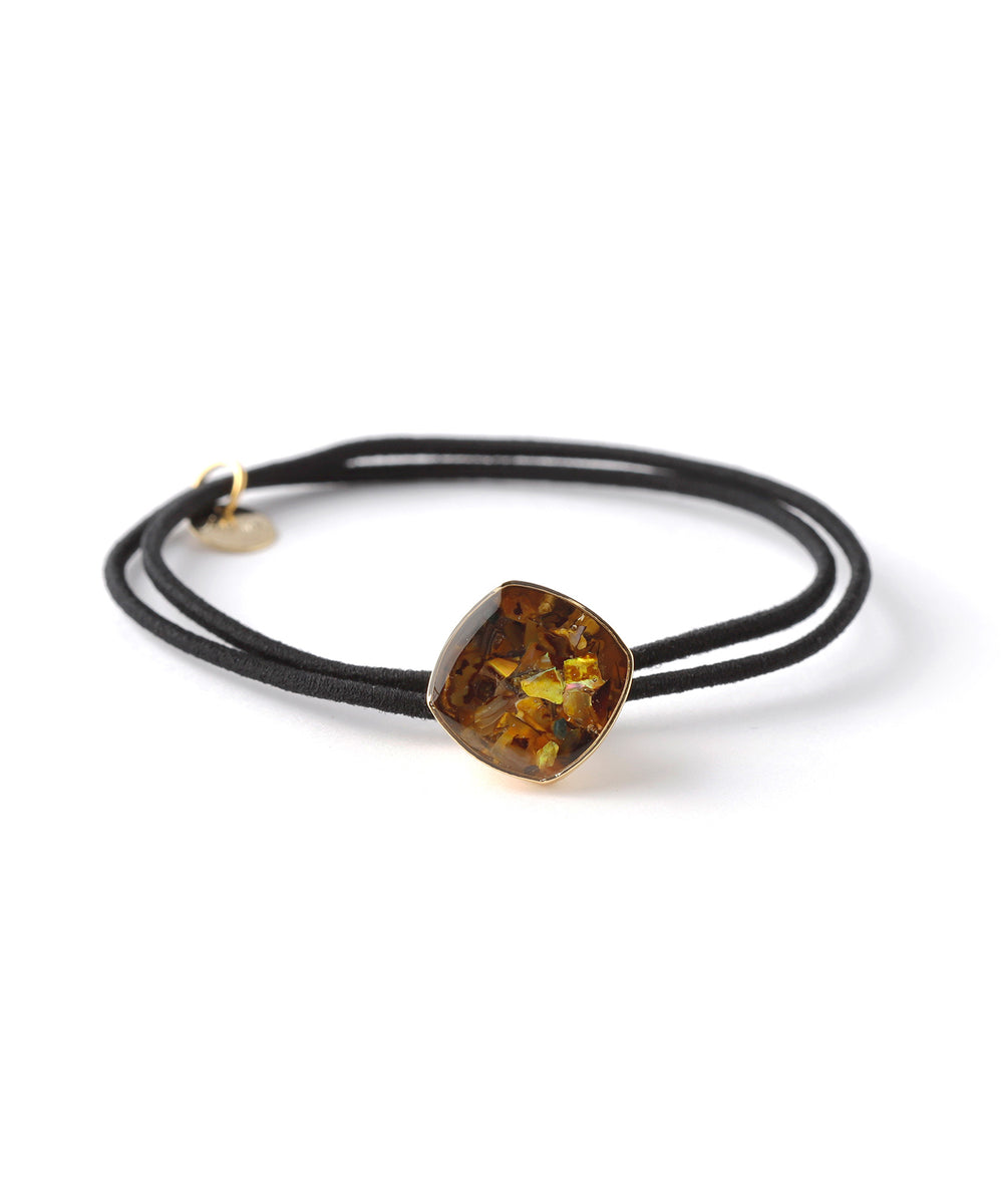 ANEMONE】艶めくシェルをとじこめたスクエアヘアゴム｜SANPO ONLINE