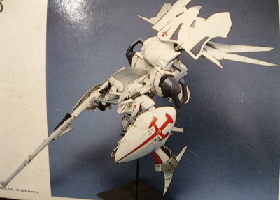 制作記--レッドミラージュ ブーメランユニット システム--プラモデル