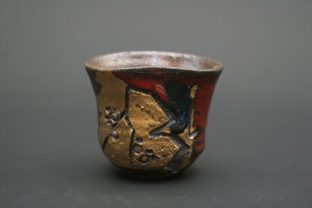 安倍安人 彩色備前酒器 三和堂 (東京・日本橋）