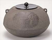 茶室(茶道具)-炉釜（2）・五徳（2）・灰匙・飾火鉢など炉壇廻の専門