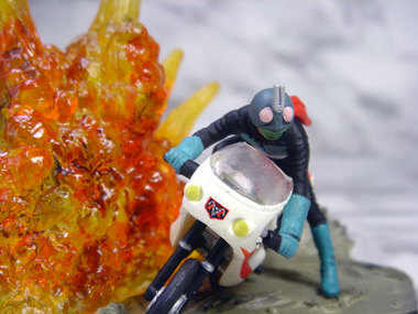 ライダーアクション マシンエクスプロージョン 名鑑シリーズ バンダイ