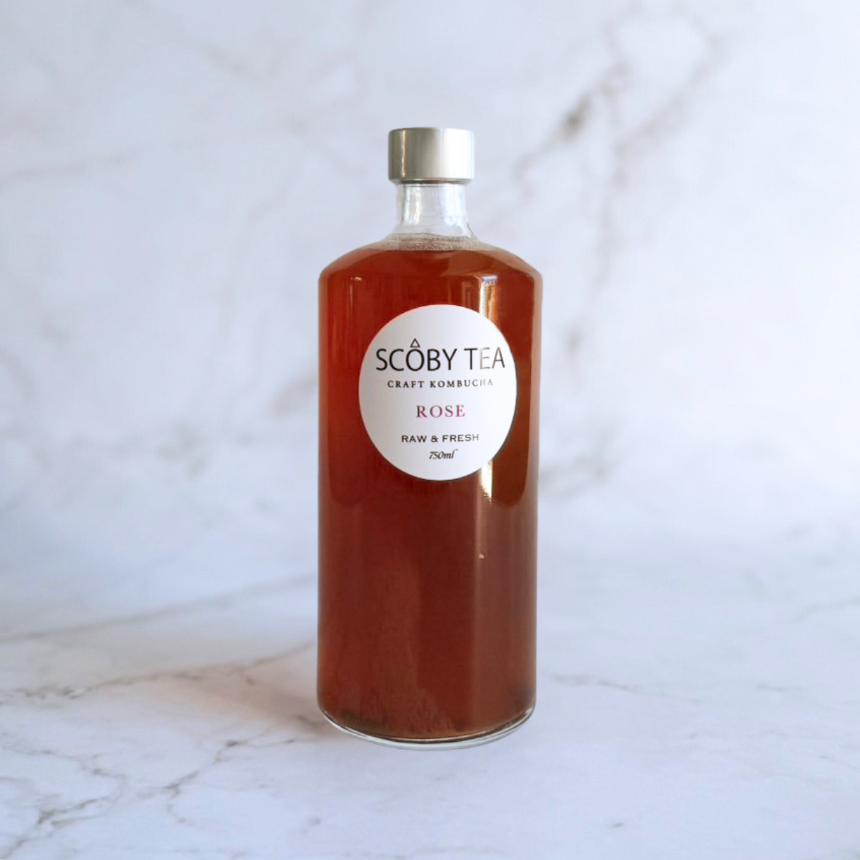 ROSE -ローズ- 750ml - 生コンブチャ専門店 | SCOBY TEA＜スコビーティー＞
