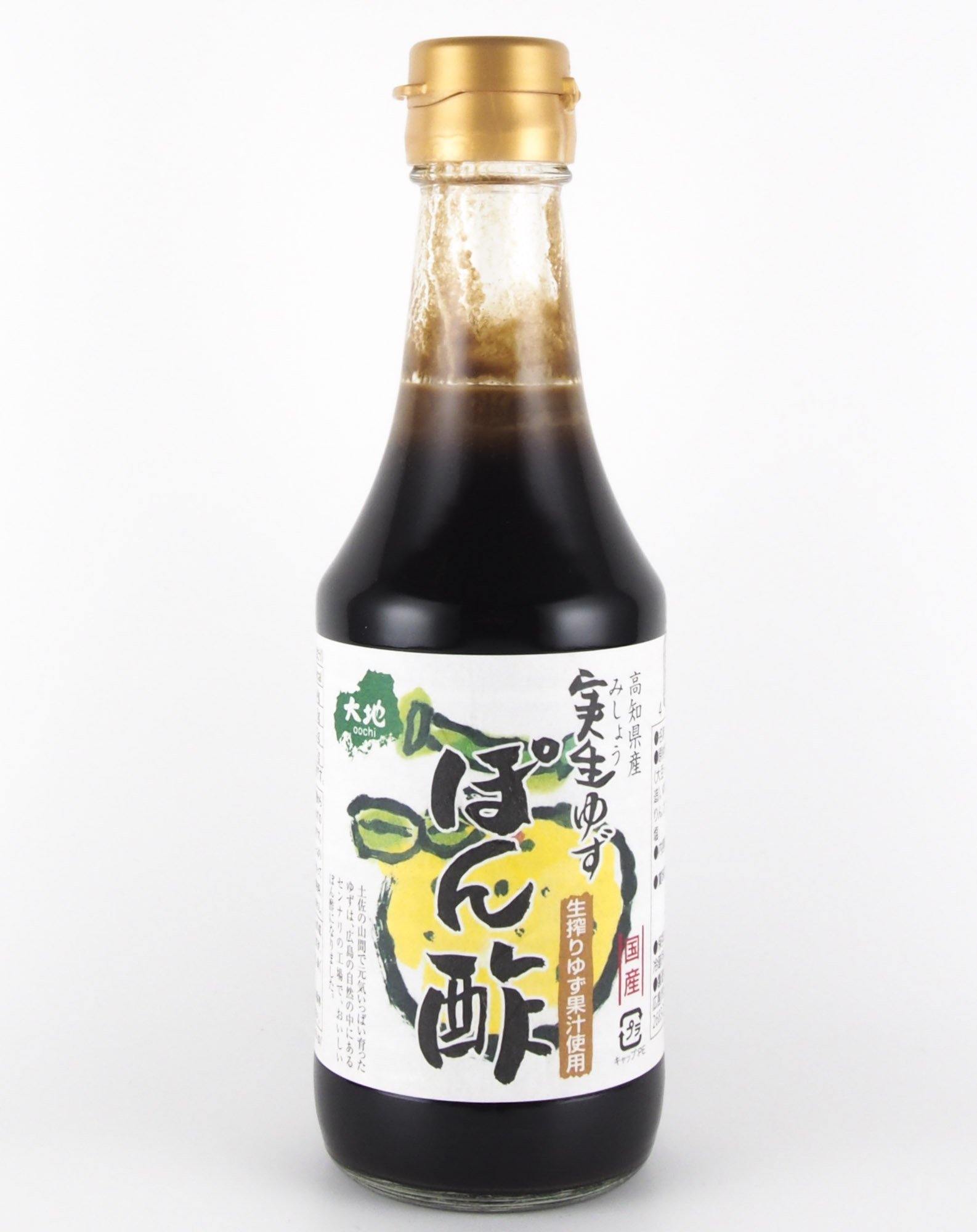 高知県産の生絞り実生ゆずを使った 実生ゆずぽん酢 300ml【33110300