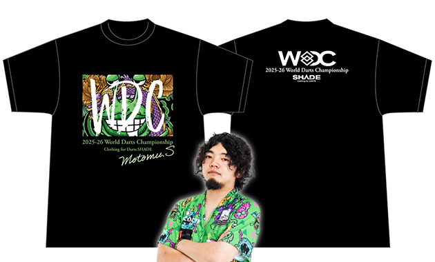 酒井素選手WDC応援Tシャツ25-26 | SHADE