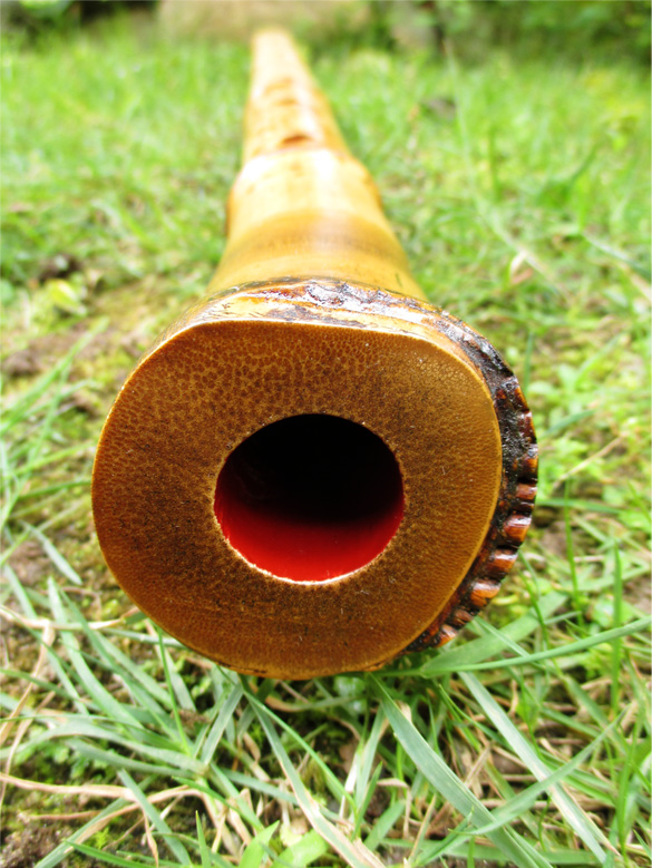 地無し 二尺四寸管②｜尺八修理・販売 尺八修理工房幻海