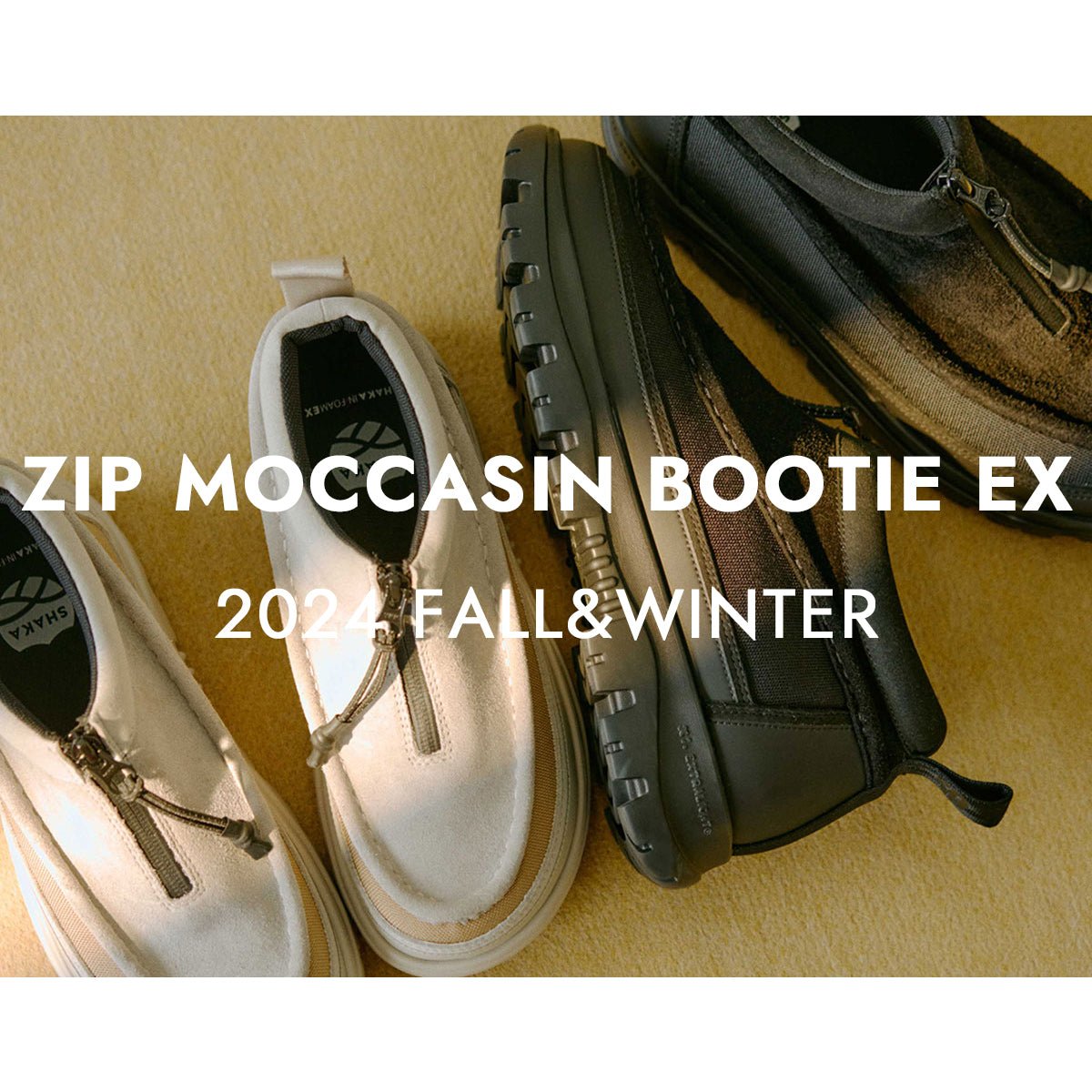 ー24FW-ZIP MOCCASIN BOOTIE EXーSHAKA(シャカ)公式オンラインストア