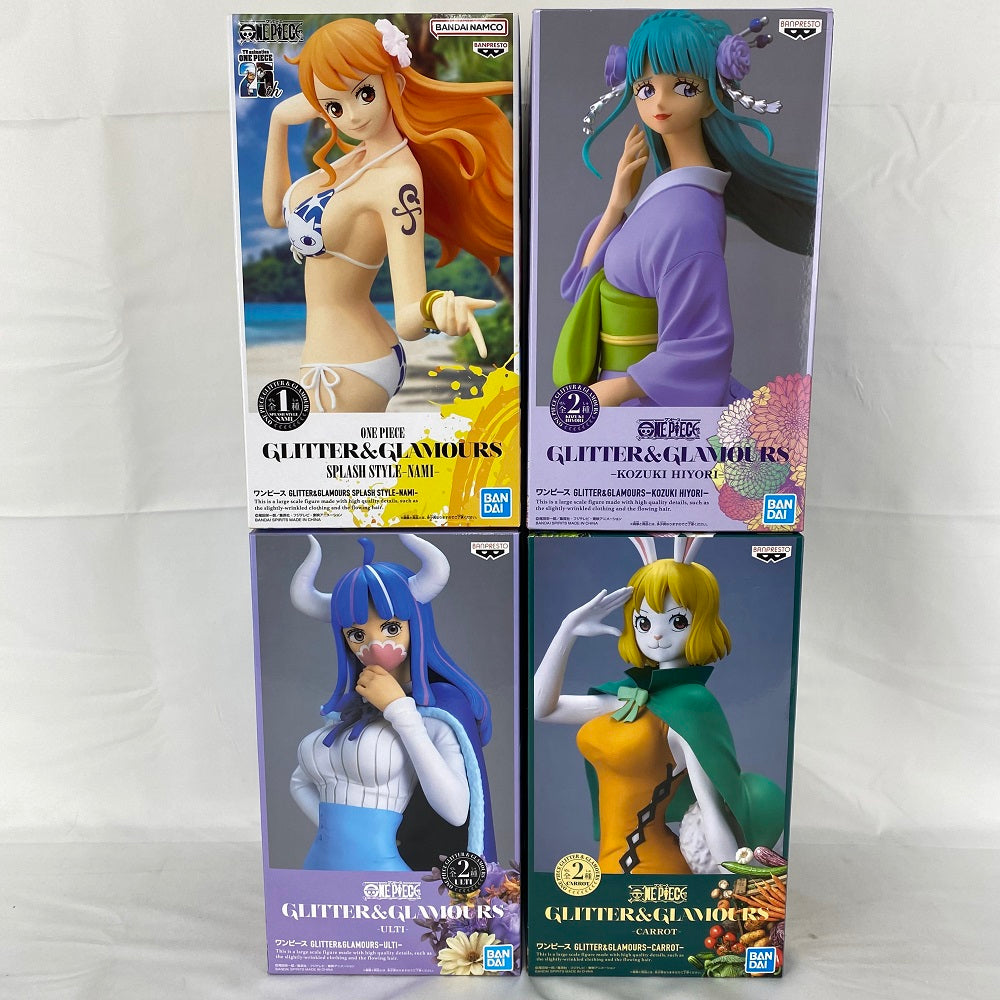 中古】【未開封】【セット】ワンピース GLITTER＆GLAMOURS「ナミ」「光