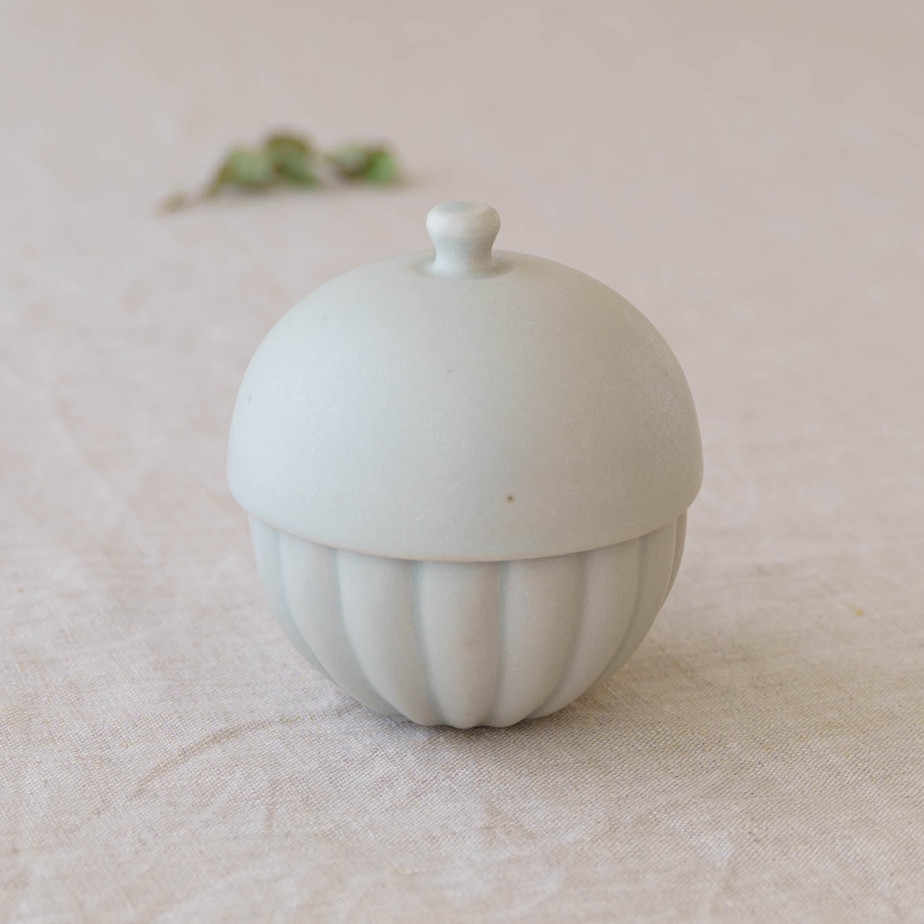 陶芸作家 若菜綾子 蓋物 白｜作家もののうつわ通販 四季折折 – 四季折
