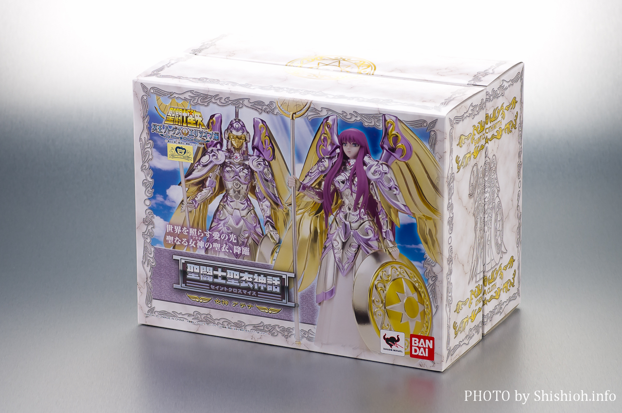 レビュー】 バンダイ 聖闘士聖衣神話 女神アテナ [聖闘士星矢 冥王